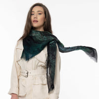 Luxury merino wool scarf—OUTSHINE, perfect for making a bold statement