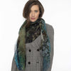 Luxury merino wool scarf - THE SWIM - an effortless statement piece