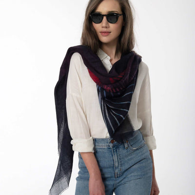 Awakening Merino Wool Scarf casual Look