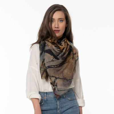 The Unseen Merino Wool Scarf Lifestyle Look