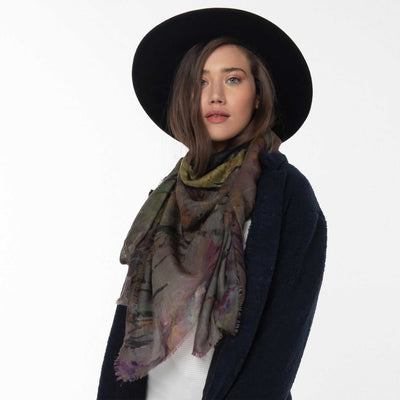 Bliss Merino Wool Scarf Lifestyle